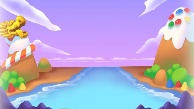 Candy Village Şeker Diyarından Gelen Tatlı Jetonlar